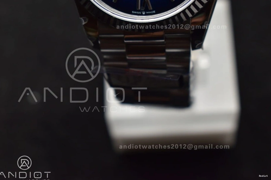 on Bracelet Weight) Roman vr3255 QF V5 Dial Best Faded Steel (Gain President 36 SS 904L Blue Edition DayDate 0213